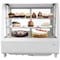 Koolmore Commercial Countertop Refrigerator Display Case Merchandiser with LED Lighting CDC-3C-WH - alternate 1
